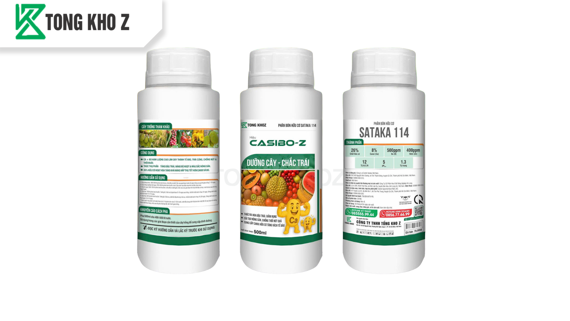 Phân bón chống rụng hoa CASIBO-Z