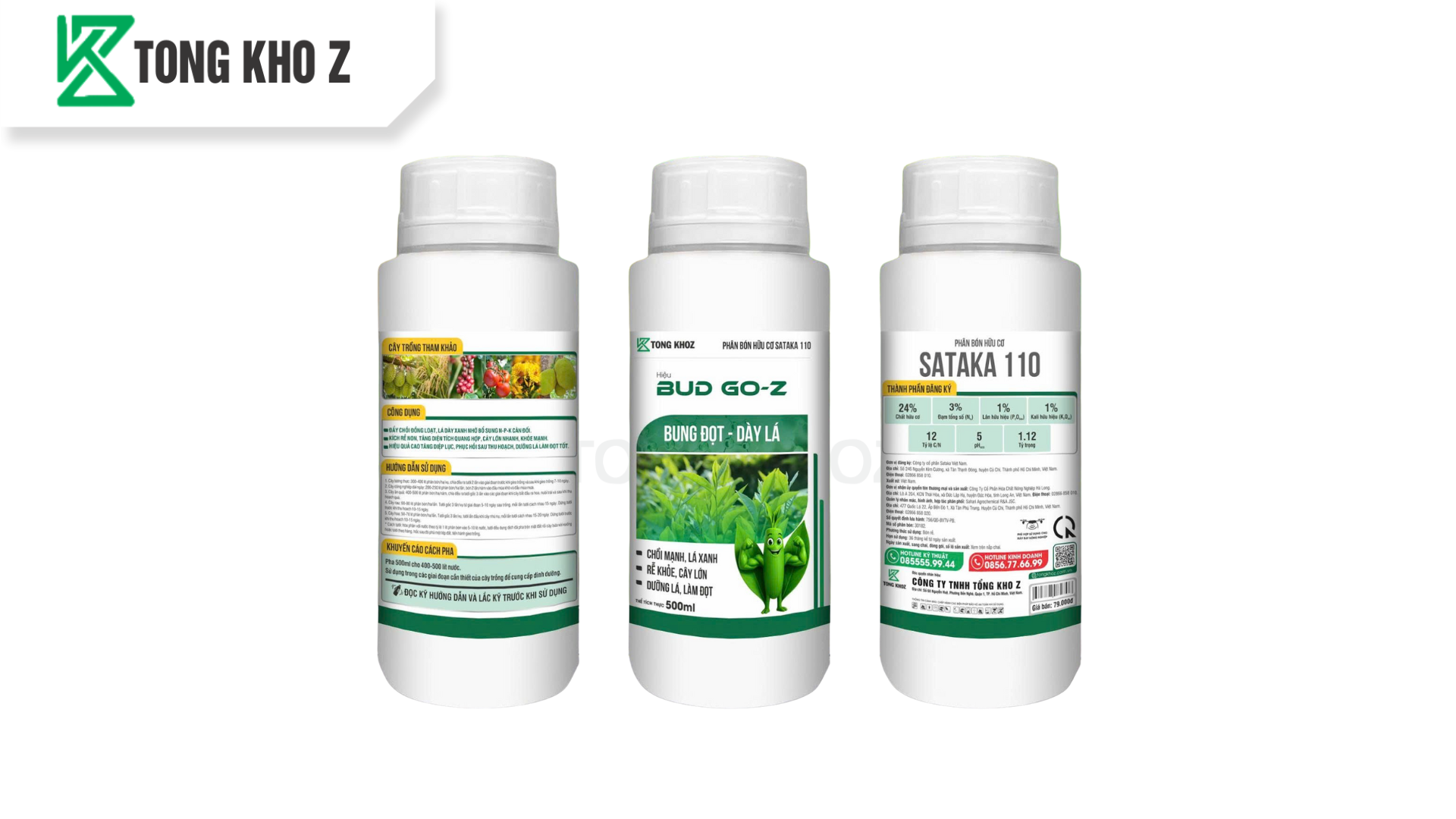 Phân bón xanh lá BUD GO-Z