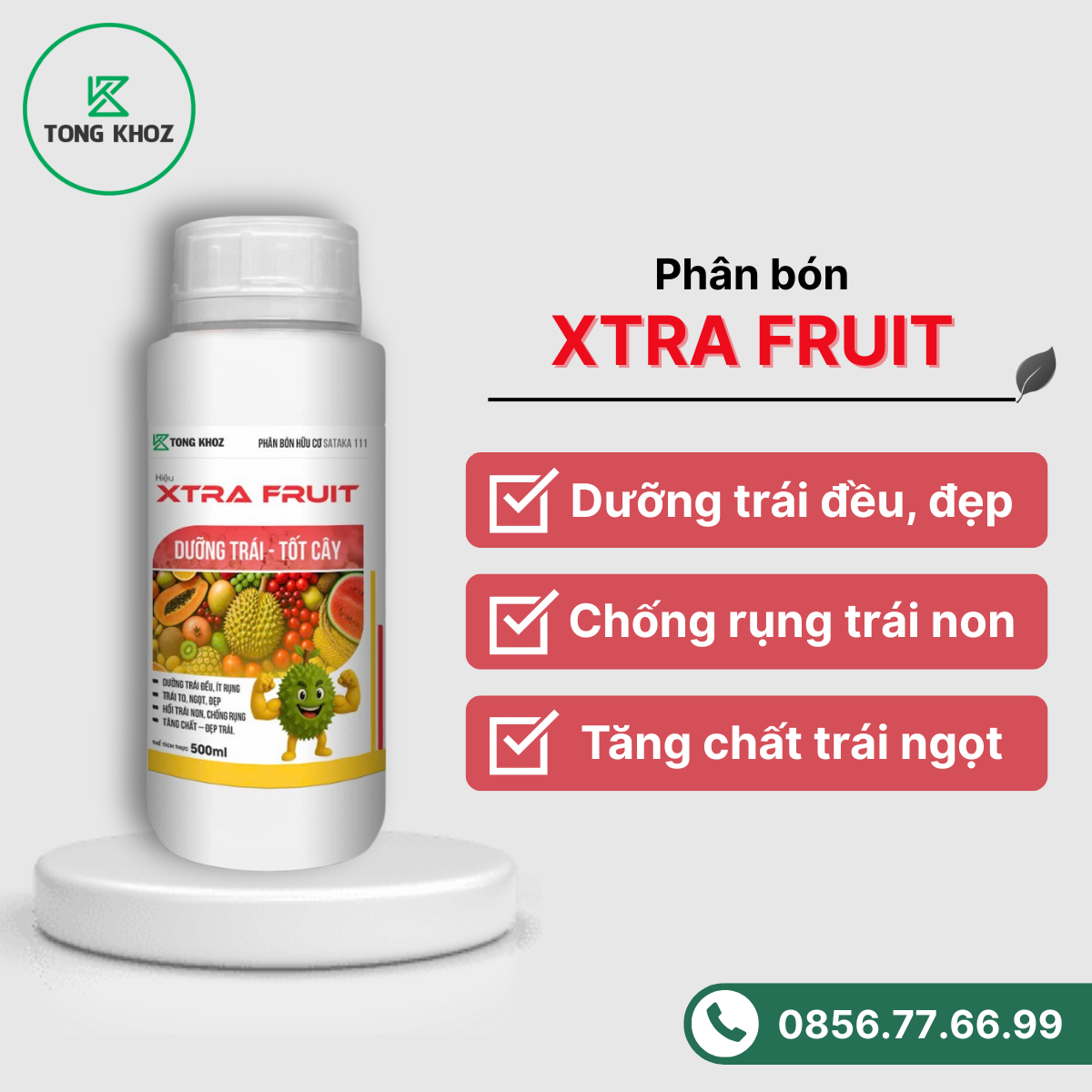 Thành phần phân bón XTRA FRUIT